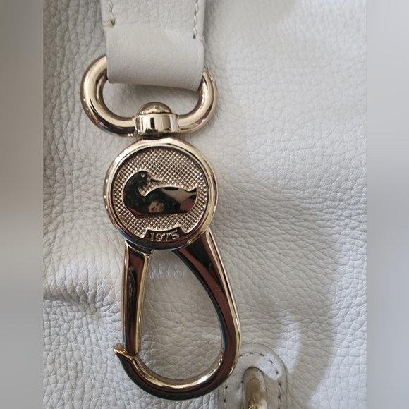 Dooney & Bourke Medium Logo Lock Satchel - Picture 3 of 10